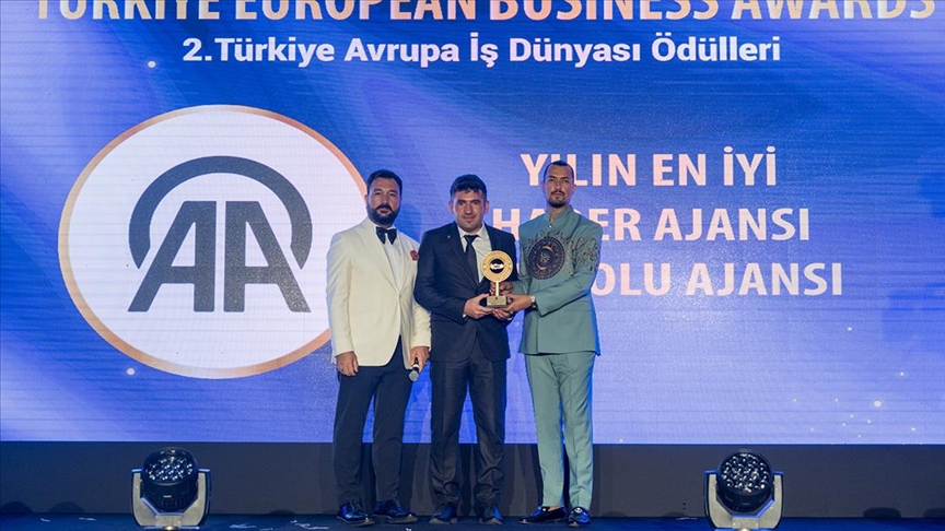 Anadolu Ajansına Yılın En İyi Haber Ajansı ödülü
