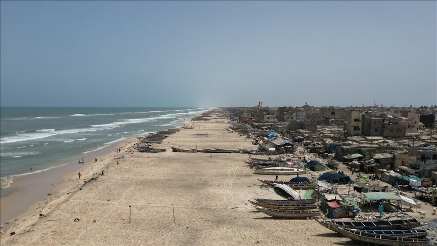 Rising seawater in Senegal about to swallow 'Venice of Africa'