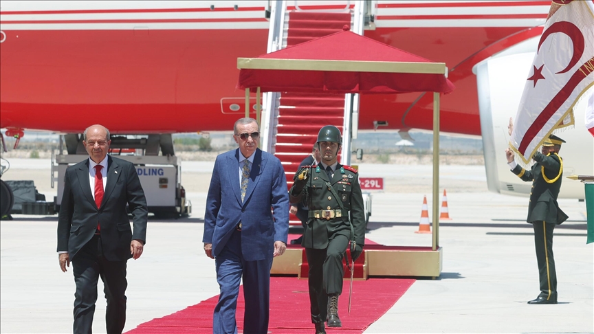 Turkish president urges international community to lift unfair restrictions from Northern Cyprus
