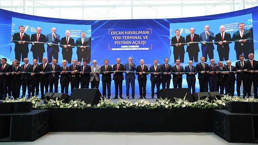 Cumhurbaşkanı Erdoğan: Yeni Ercan Havalimanı, KKTC'nin bölgede bir marka haline getirilmesine katkıda bulunacaktır