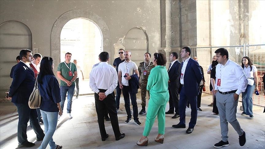 Azerbaïdjan/Forum mondial des médias: les participants ont découvert la ville de Shusha