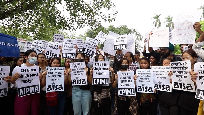 Hundreds protest after mob abducts, parades 2 women naked in northeastern India Hundreds protest after mob abducts, parades 2 women naked in northeastern India