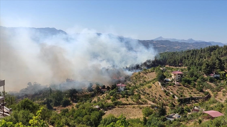 Kahramanmaraş'ta çıkan orman yangınları kontrol altına alındı 