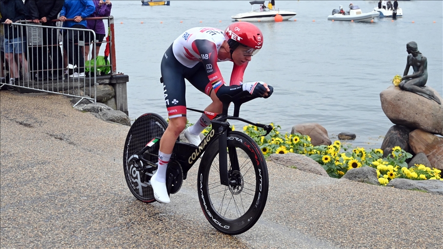 Tadej Pogacar wins Stage 20 at Tour de France Tadej Pogacar wins Stage 20 at Tour de France