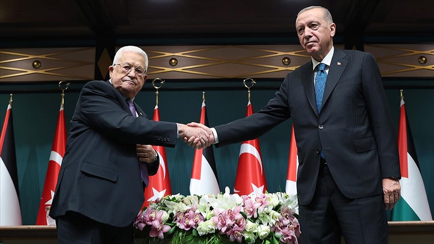 Filistin Devlet Başkanı Abbas: Türkiye'nin Filistin halkının bağımsızlığı için verdiği desteği önemsiyoruz