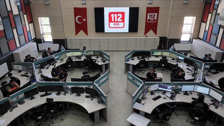 Ağrı'da 112 Acil Çağrı Merkezine gelen çağrıların yüzde 88,99'u "asılsız" çıktı