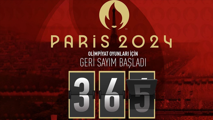 2024 Paris Olimpiyatları'nda geri sayım başladı 