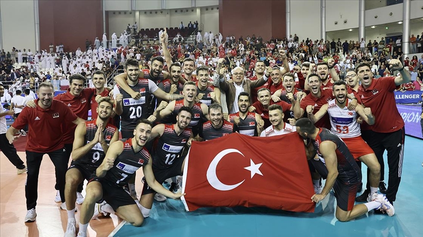 A Milli Erkek Voleybol Takımı, 2024 Voleybol Milletler Ligi’ne katılma hakkı kazandı