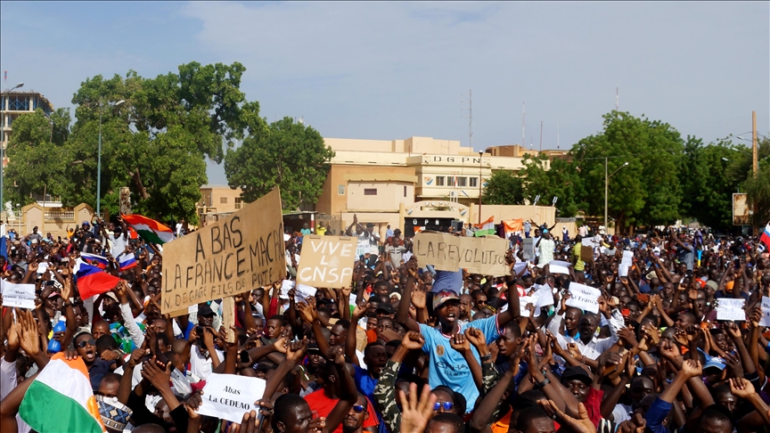 Thousands of coup supporters march in Niger’s capital