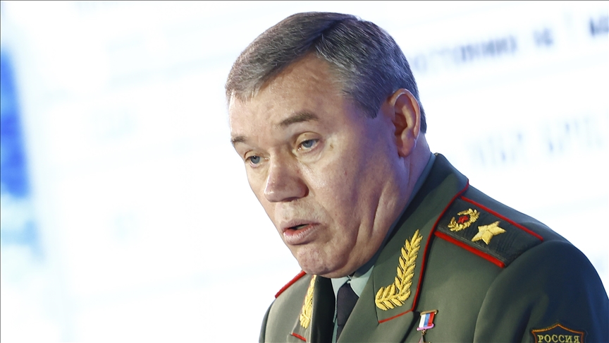 Russian chief of general staff visits front line in Ukraine's Zaporizhzhia region