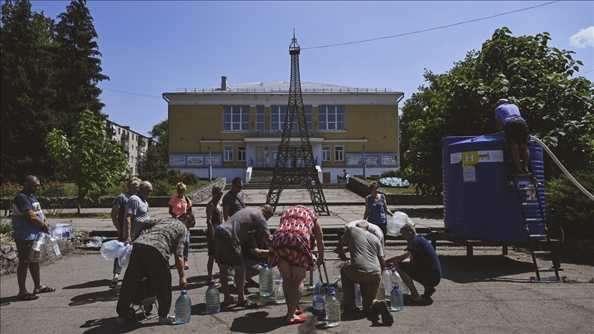 В украинском Марганце нехватка воды из-за взрыва на Каховской ГЭС 