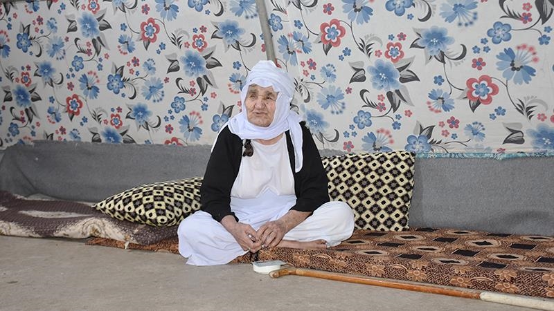 136-year-old Ezidi woman can't return home to Iraq’s Sinjar due to presence of PKK