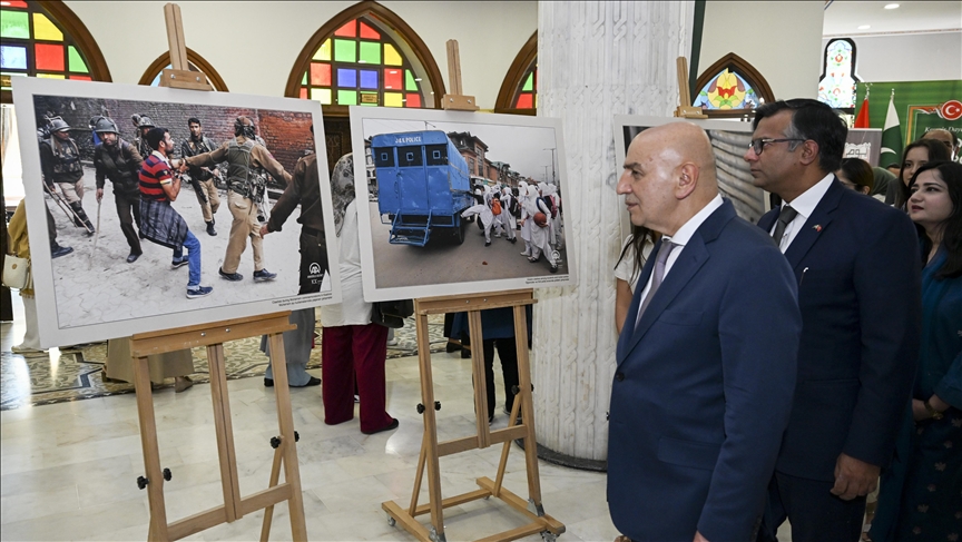 Pakistani Embassy in Ankara holds photo exhibit to mark 4th Kashmir 'Exploitation Day'