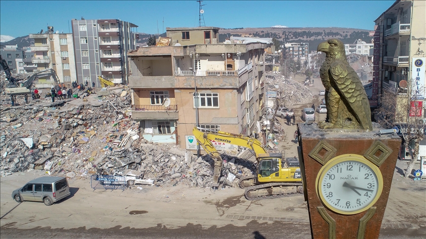 Anadolu’s images show debris largely cleared in Türkiye’s earthquake-hit region