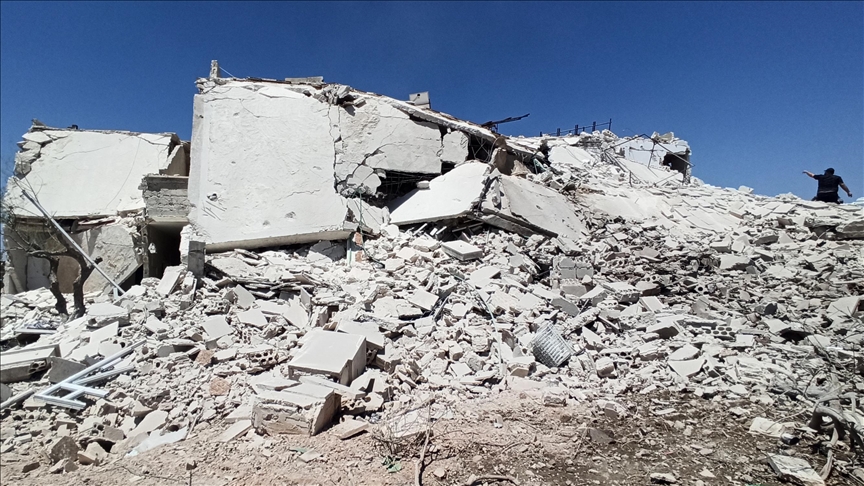 Russian airstrikes kill 3 civilians in northwestern Syria