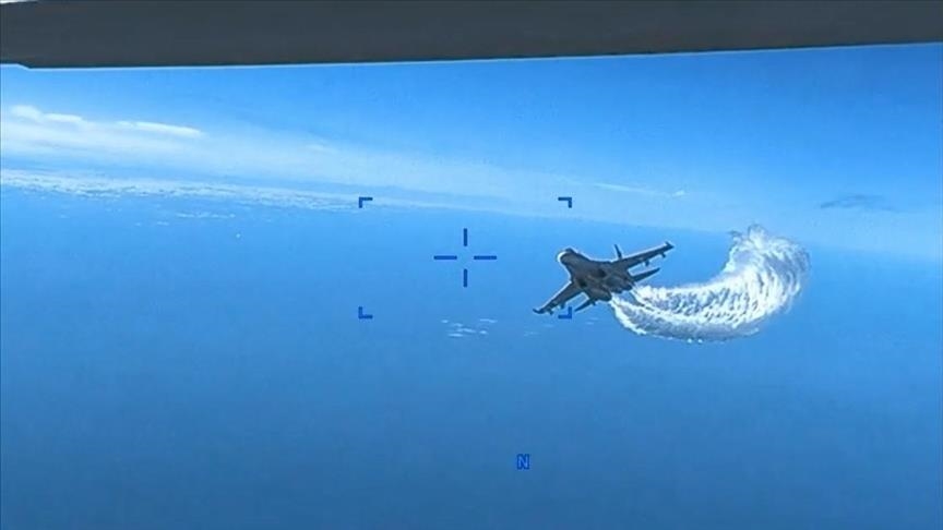 Russian deploys fighter jet to intercept US UAV above Black Sea