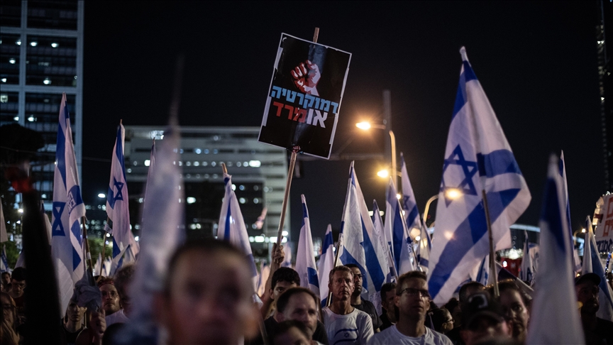 Israelis continue to protest judiciary regulation for 31st straight week