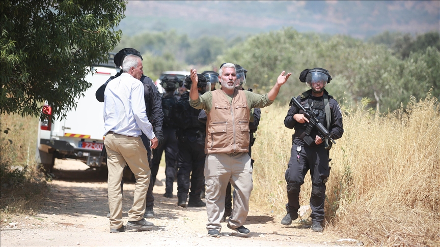 Jewish Settlers Raid Palestinian Village In Occupied West Bank