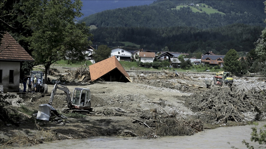 EU ready to financially support flood-stricken Slovenia
