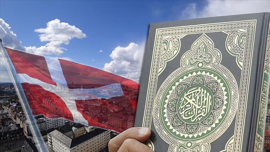 Danish ultranationalists burn Quran in front of Turkish Embassy