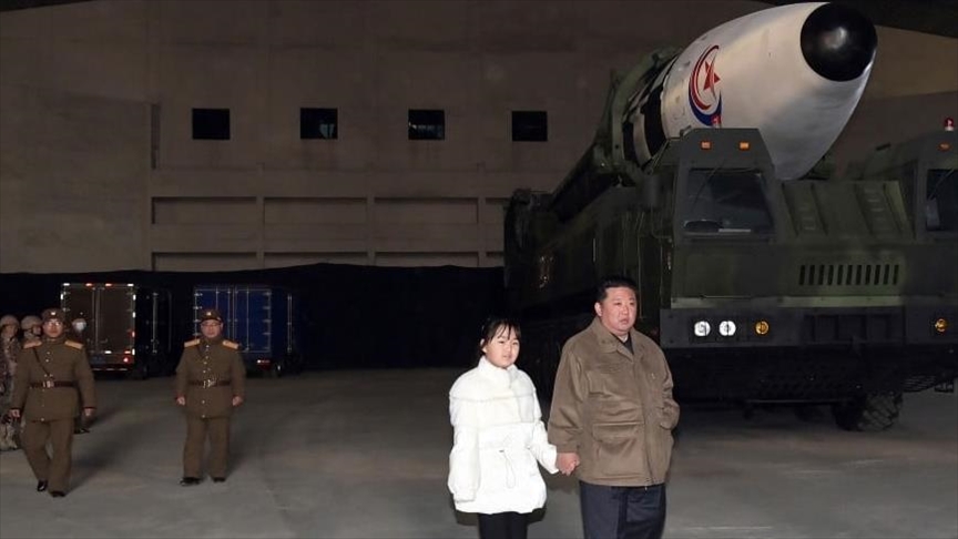 North Korean leader inspects weapons factories, calls to boost missile production