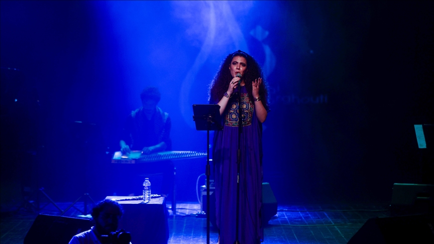 Palestinian singer Nai Barghouti performs in Istanbul for 1st time