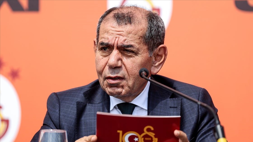 Galatasaray Başkanı Dursun Özbek'ten Beşiktaş'ın transfer videosuna tepki