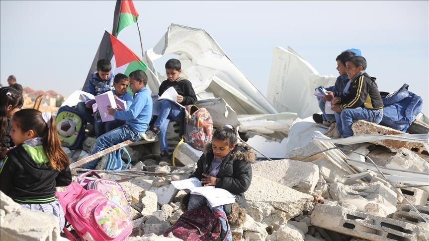 Israeli army demolishes Palestinian school in West Bank