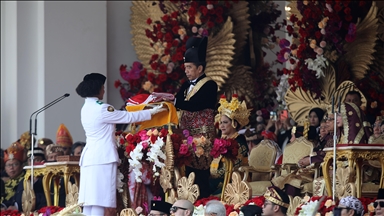 Presiden Jokowi pimpin upacara HUT RI ke-78