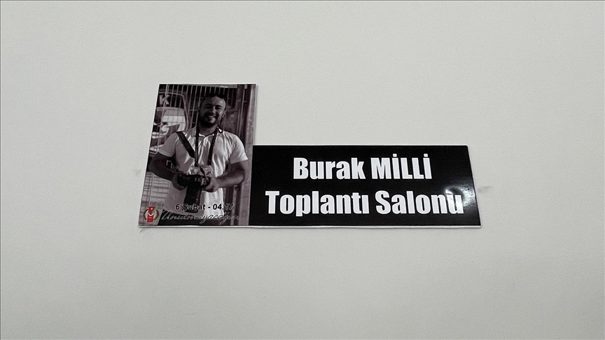 Turkiye: Amfiteatar nazvan po novinaru Anadolu Buraku Milliju koji je poginuo u zemljotresu