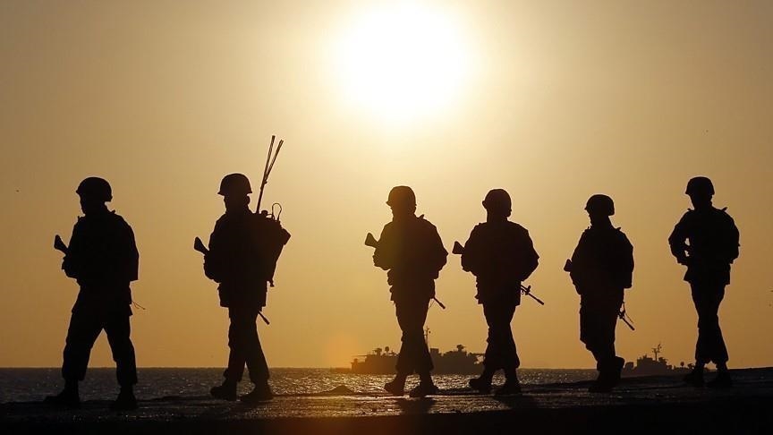 military drill team silhouette