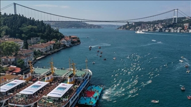 Istanbul jadi tuan rumah tuan rumah Lomba Renang Bosphorus ke-35