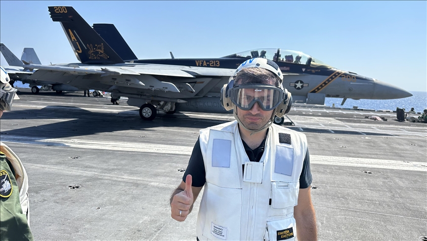 Selcuk Bayraktar obišao najveći svjetski nosač aviona, američki USS Gerald R. Ford