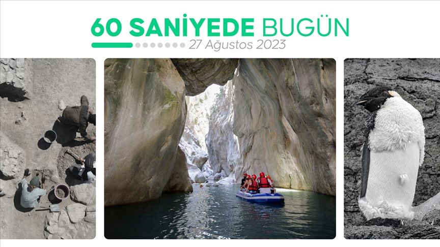 60 saniyede bugün (27 Ağustos 2023)