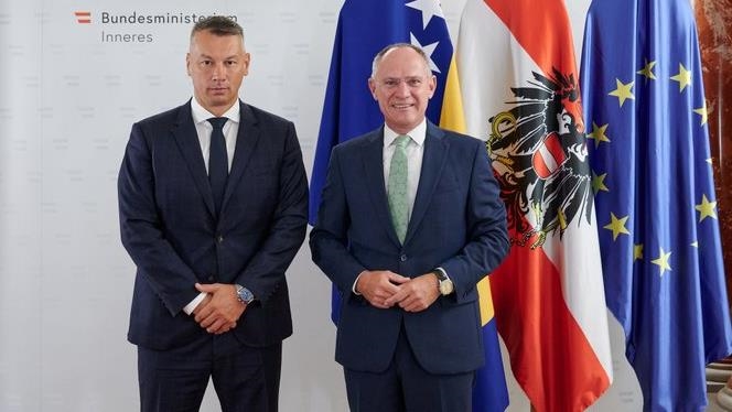Susret Nešić - Karner: Austrija ključni partner BiH na evropskom putu