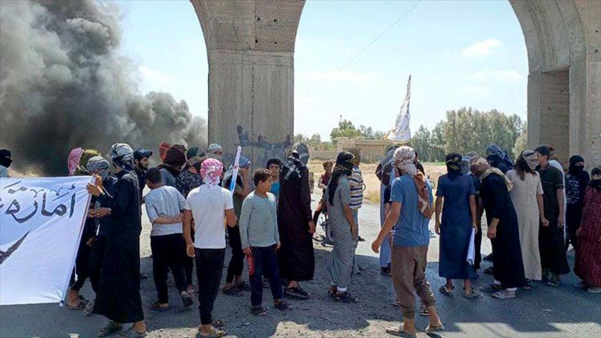 Deyrizor'da terör örgütü PKK/YPG ile Araplar arasındaki çatışmalar büyüyor