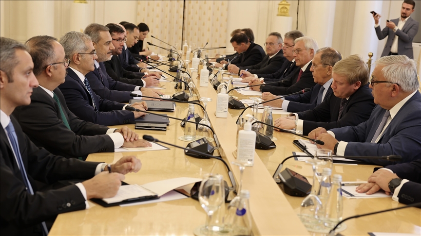 Fidan et Lavrov préparent la prochaine rencontre Erdogan-Poutine