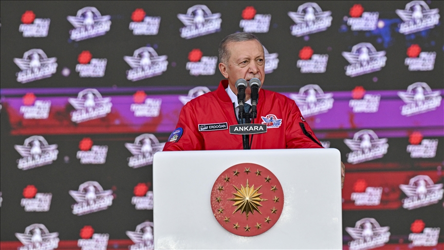 Türkiye invests everything in its youth, President Erdogan says as he attends TEKNOFEST