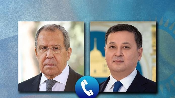 Лавров обсудил с главой МИД Казахстана взаимодействие в ЕАЭС