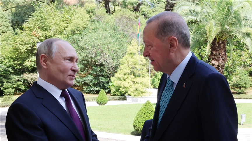 Turkish, Russian presidents meet in Sochi for talks
