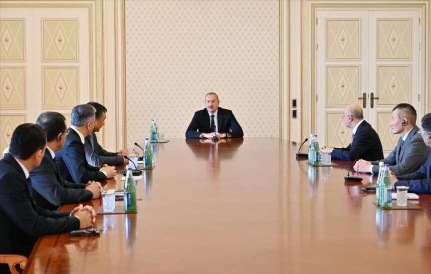 Президент Алиев принял министров тюркских государств