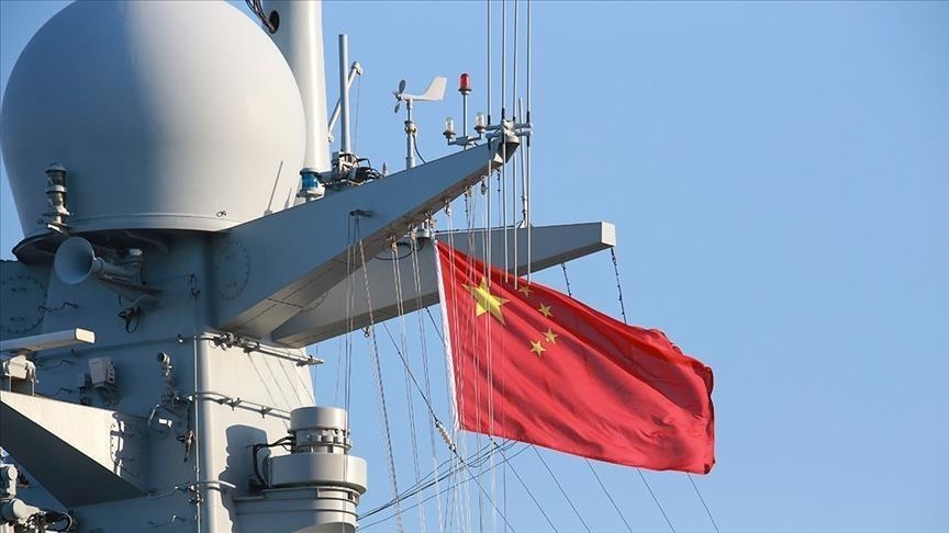 Canadian warship closely watched by Chinese vessels in contested waters