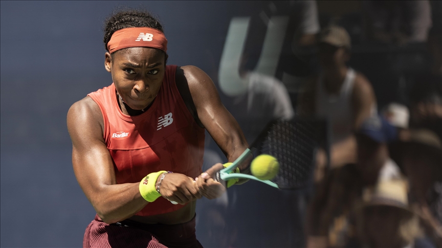 US Open women’s semifinal halted by climate protest