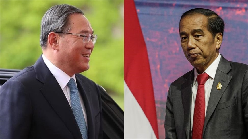Chinese premier meets Indonesian president to boost trade