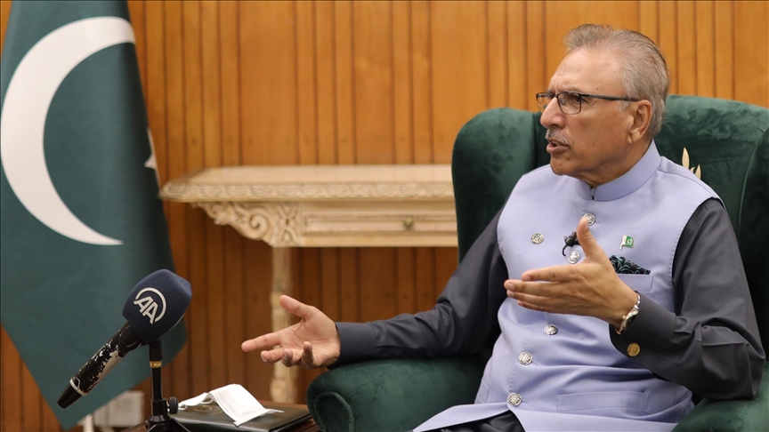Pakistani president's 5-year term ends but Alvi continues