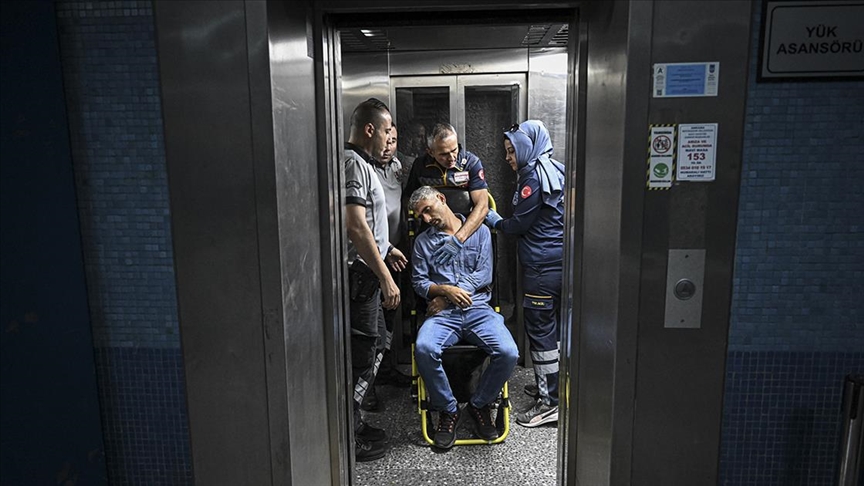 Metroda "hayat kurtaran" tatbikat 