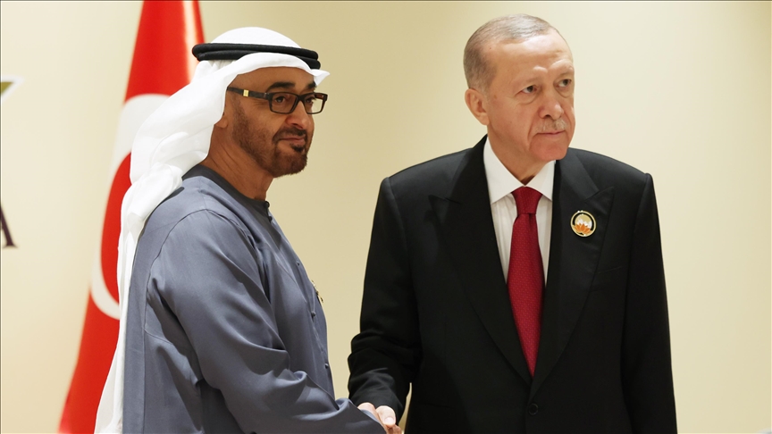 Turkish, Emirati leaders meet in New Delhi for talks