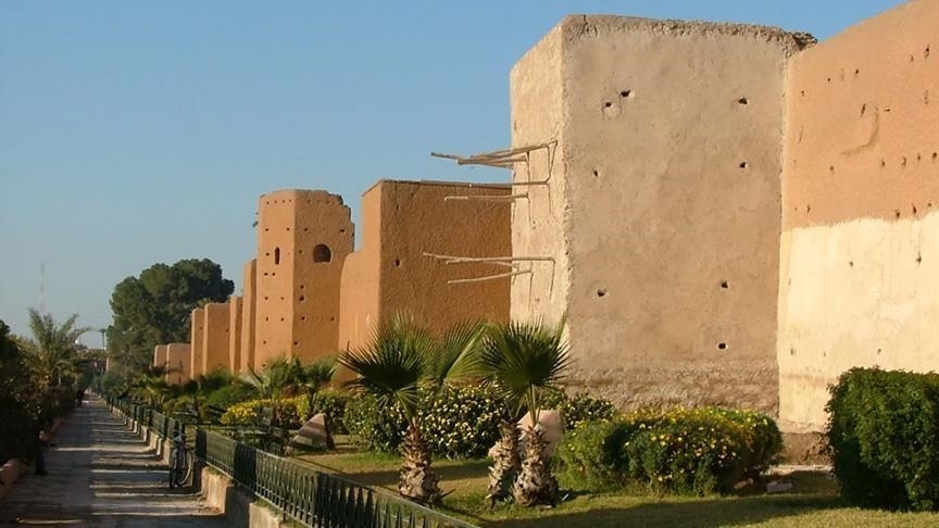 Séisme au Maroc: effondrement de certaines parties des remparts entourant la médina de Marrakech