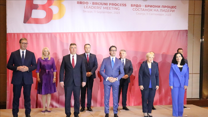 Čelnici Zapadnog Balkana na samitu Procesa Brdo-Brijuni u Skoplju