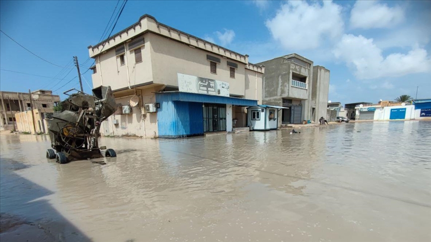 Libya declares disaster zones after floods caused by Storm Daniel